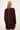 Robe-pull courte aubergine — ATESS