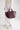 Sac cabas mini en cuir tressé bordeaux — KUB