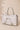 Sac large en daim blanc CAPUCIA