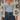 Gilet crochet bleu ciel NAEL