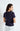 SONOMA t-shirt navy bleu vintage
