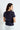 SONOMA t-shirt navy bleu vintage