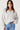 Sweat ample en molleton à col V – Baptown