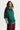 T-shirt brodé vert bouteille – KANGOO