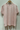 T-shirt rose clair à col rond – LOREA