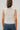 Top en dentelle blanche sans manche - ASTER