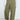 UZATOWN pantalon olive
