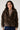 Veste à capuche effet fourrure léopard – LÉONA